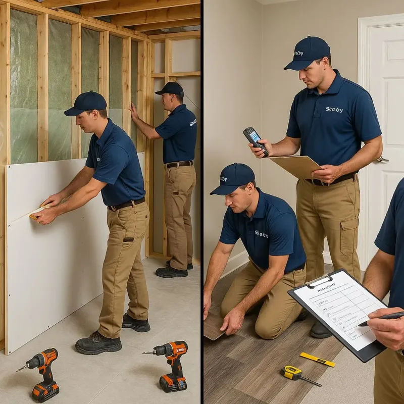 Repairs and Reconstruction process in North La Crosse, WI
