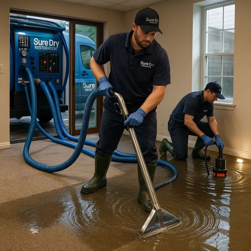Water Extraction and Removal process in North La Crosse, WI